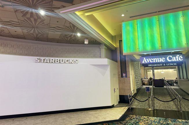 Avenue Cafe to Close at MGM Grand, Adjacent Starbucks Shutters