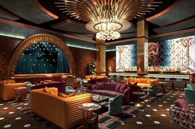 Caspian’s Cocktails & Caviar Shares Renderings and Deets