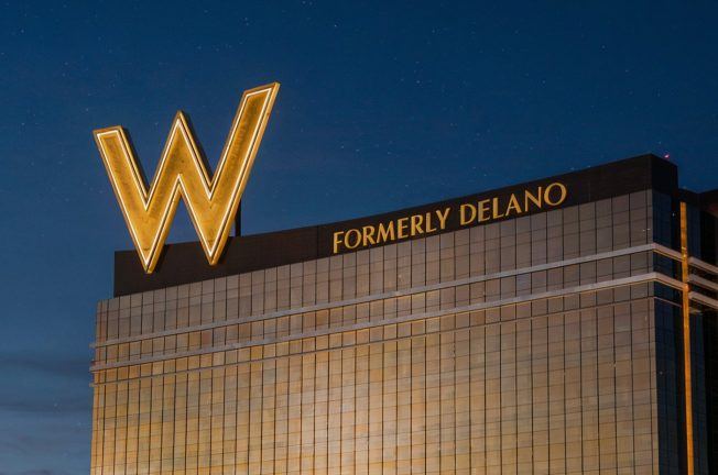 Internal Document Reveals Details about Delano Rebrand to W Las Vegas