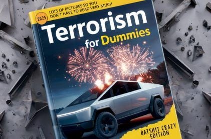 Worst Terrorist Ever Explodes Cybertruck at Trump Hotel in Las Vegas