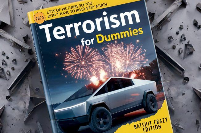 Worst Terrorist Ever Explodes Cybertruck at Trump Hotel in Las Vegas