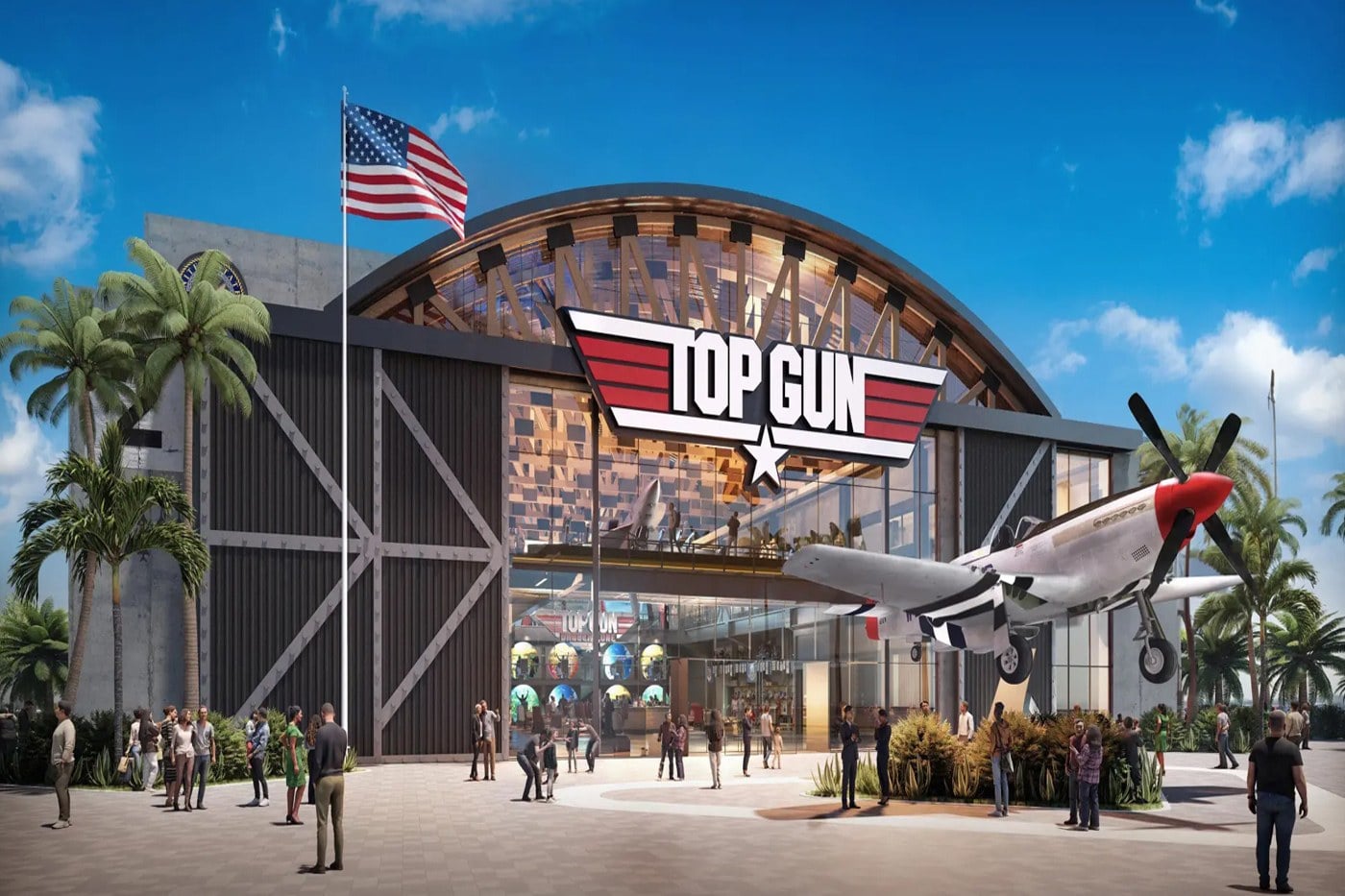 Top Gun Attraction Bails on Strat, Cleared to Land Near Pinball Hall of Fame