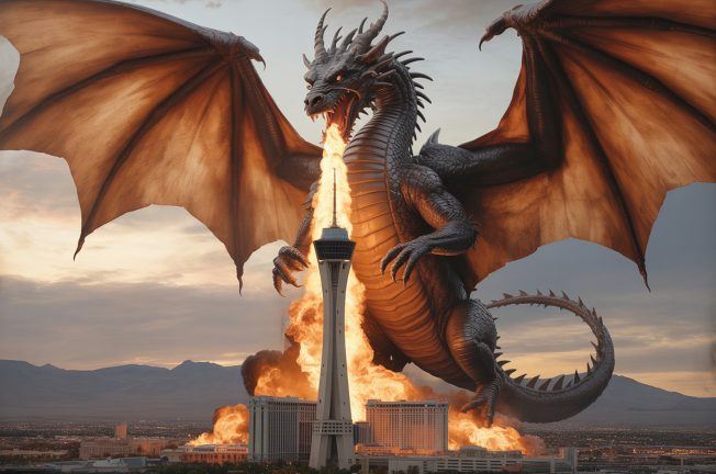 “Game of Thrones Dragons” Attraction Goes Down in Flames at Horseshoe, Strat Rumor Heats Up