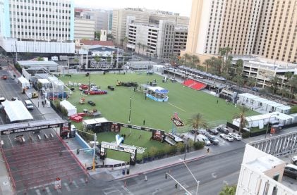 Downtown Las Vegas Event Center Pivots to Parking Lot (Mostly)