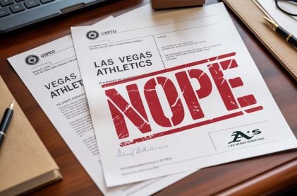 Trademark Applications for “Las Vegas Athletics” and “Vegas Athletics” Denied