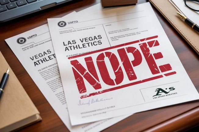Trademark Applications for “Las Vegas Athletics” and “Vegas Athletics” Denied