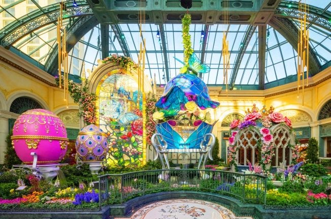 Bellagio Conservatory’s Spring Display is Another Humdinger or Possibly Fleek Banger