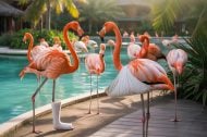 Dumbass Attacks, Kidnaps Flamingo at Flamingo Casino, Stern Warning Given