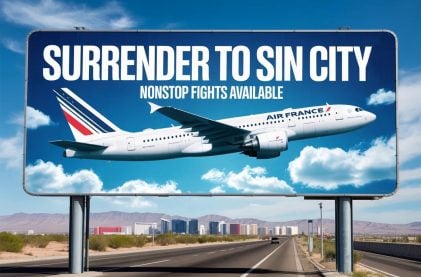 Air France Starts Nonstop Service Between Las Vegas and, Y’Know, France