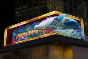 Wynn Las Vegas Unveils Sweet 3D Digital Sign to Promote “Awakening”