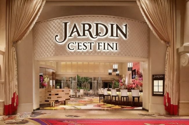 Wynn Changes Course, Jardin Closes Permanently After a Decade at Encore