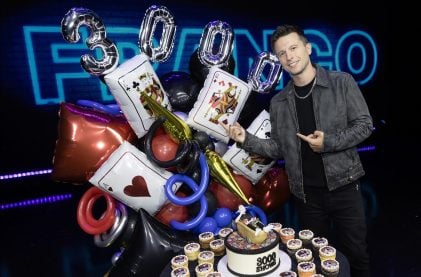 Mind-Bending Magician Mat Franco Celebrates 3,000 Performance at Linq
