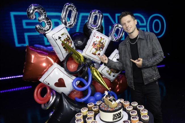 Mind-Bending Magician Mat Franco Celebrates 3,000 Performance at Linq