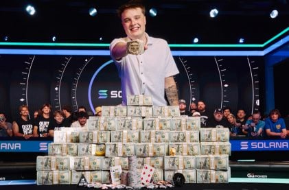 Embryo Wins 2026 World Series of Poker Main Event