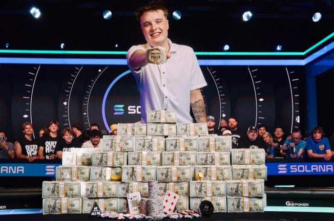 Embryo Wins 2026 World Series of Poker Main Event