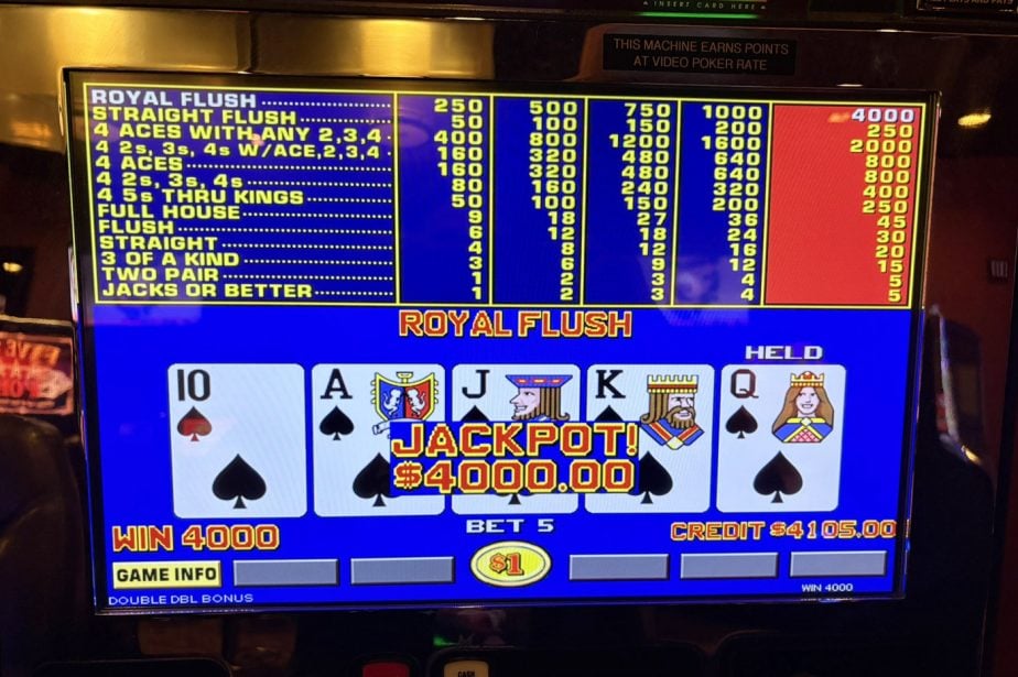 Using Your Phone for Video Poker Strategy Could Be a Felony in Las Vegas Casinos