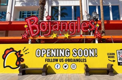 Bojangles With Full Bar Sets Opening Date for Linq Promenade