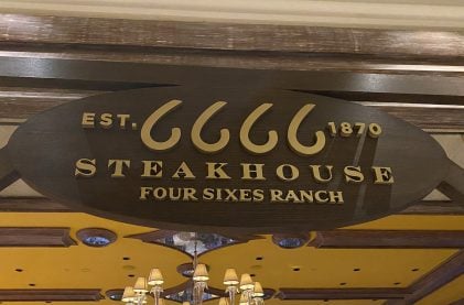 Jilted Four Sixes Steakhouse to Open at MGM Grand, Not Wynn